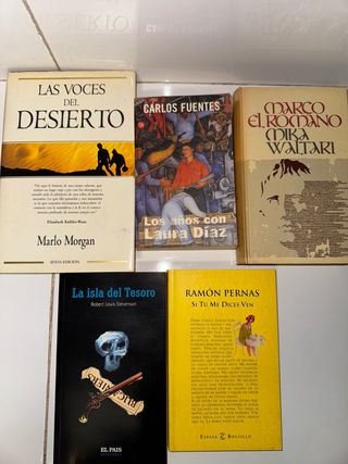 Lote de libros narrativa