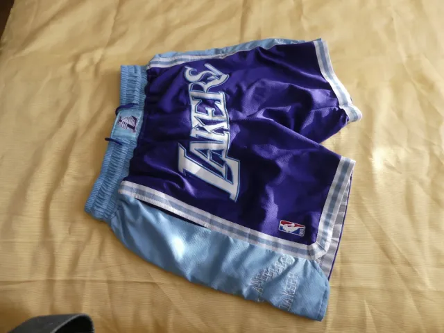 Pantalón corto Lakers Morado y Azul