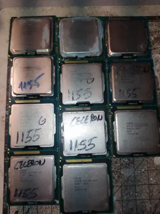 Lote 11 Procesadores Intel Socket 1155