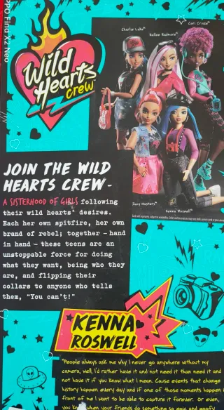 Bambola Wild Hearts Crew