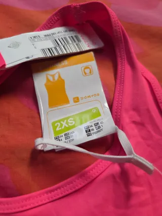 Camiseta deportiva niña Decathlon rosa