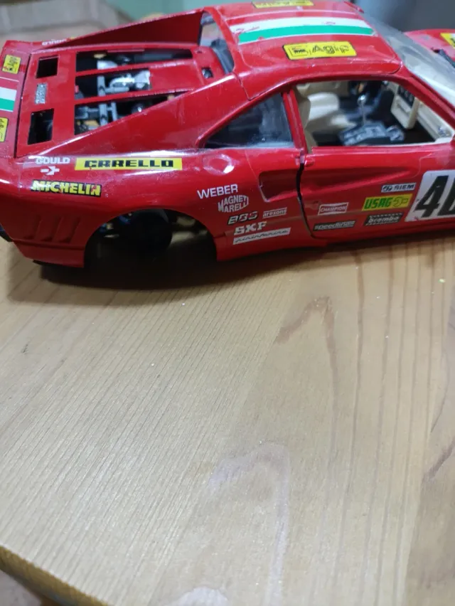 Modellino Ferrari 40