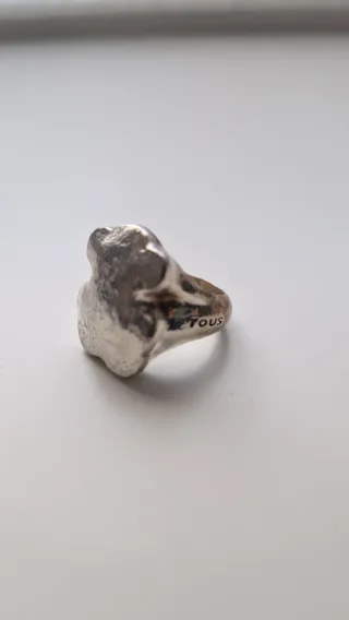 Anillo Plata Tous Oso
