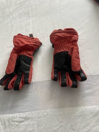 Guantes Quechua Rojo 6 años nieve