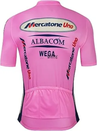 Conjunto Ciclismo Mercatone Uno Rosa Talla XL