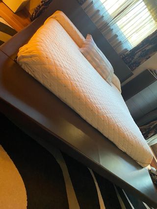 Letto Poltrona Frau King Size Pelle