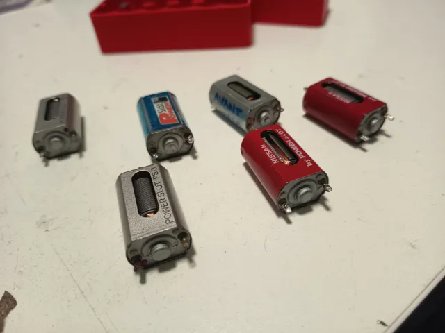 Scalextric 6 motores slot