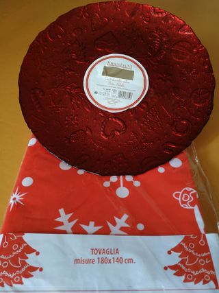 Brandani centrotavola + tovaglia nata