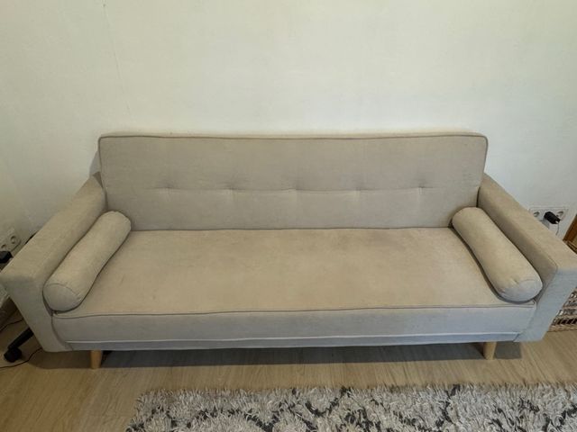 Sofá Cama Beige Dallas Kenay Home