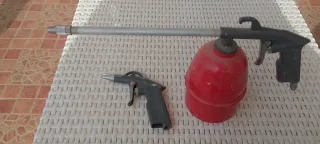 Pistola de petrolear y soplado