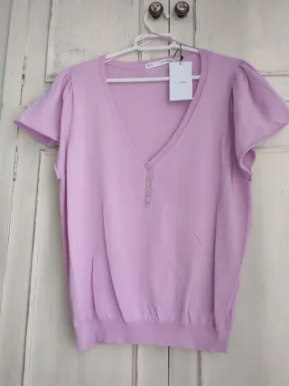 Jersey WOMEN'BASIC rosa talla S