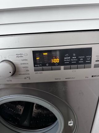 Lavadora Siemens iQ500 8kg