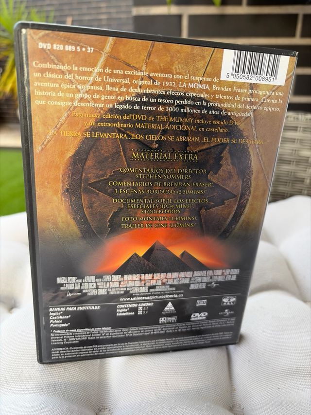 Film DVD La mummia