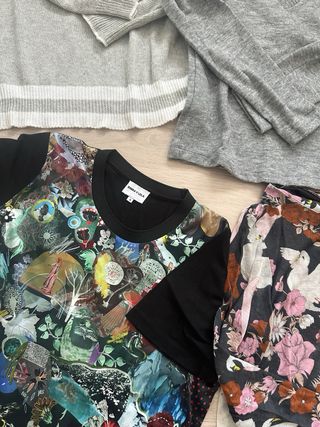 lote 4 jerseys  1camiseta, Bimba Lola, Zara, Mango