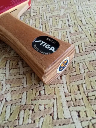 STIGA HANS ALSER ANTIGUA RAQUETA TENIS DE MESA