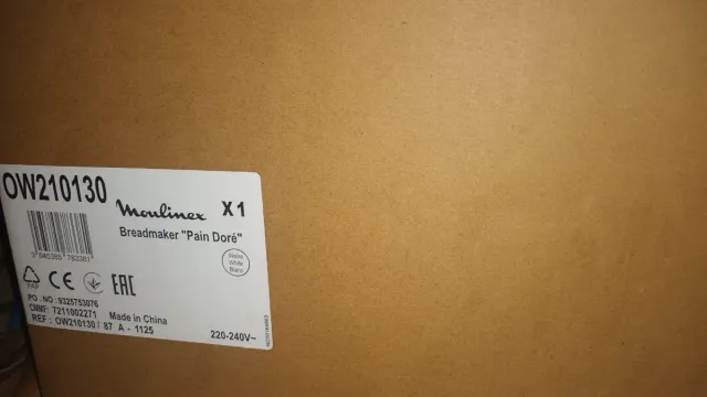 Panificadora Moulinex Pain Doré NUEVA A ESTRENAR