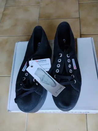 Superga 2750 Scarpe Donna Nere tg 39