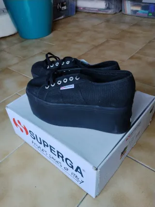 Superga 2750 Scarpe Donna Nere tg 39