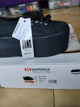 Superga 2750 Scarpe Donna Nere tg 39