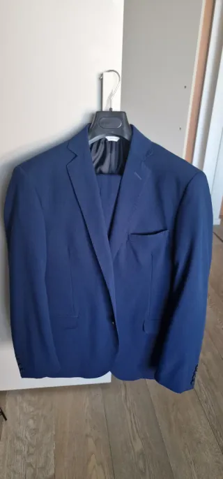 Abito uomo blu taglia 54