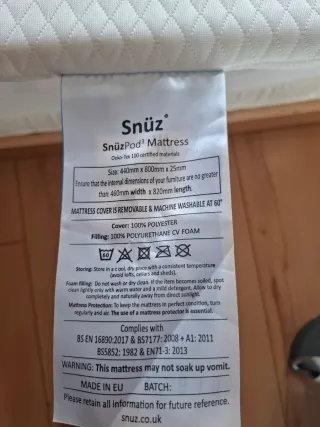 Minicuna colecho Snuzpod3