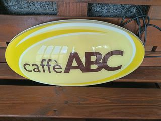 Insegna Luminosa Caffè ABC Funzionante Arredo