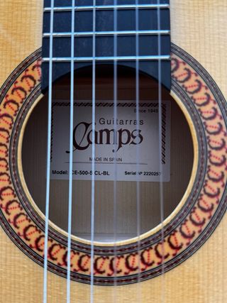 Guitarra flamenca Camps CE 500 S CL BL