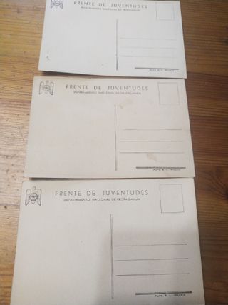 3 Postales Frente de Juventudes