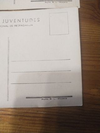 3 Postales Frente de Juventudes