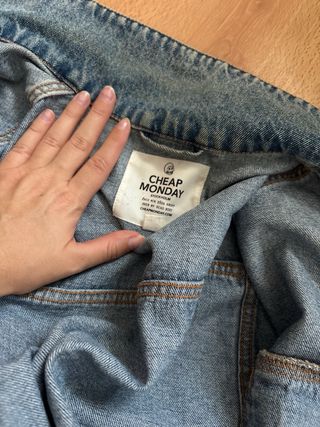 Chaqueta Vaquera Azul oversize