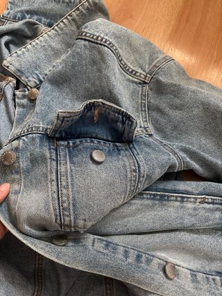 Chaqueta Vaquera Azul oversize