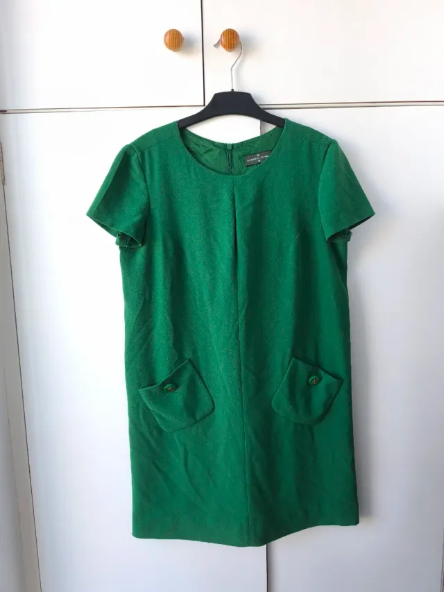 Vestido corto verde Roberto Verino Talla M