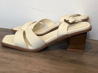 Sandalias Mango Talla 38 Blancas
