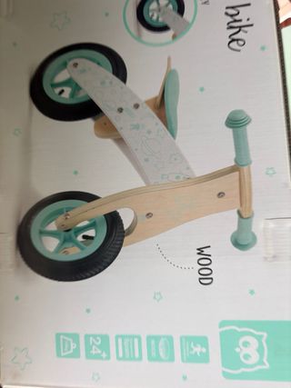 Bicicleta de madera sin pedales +2A