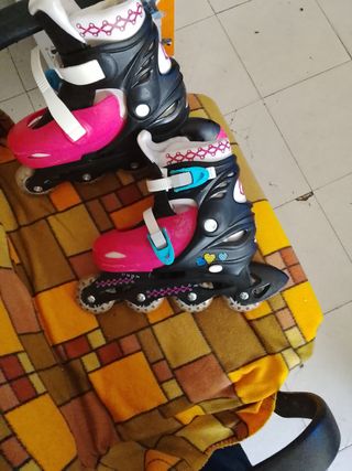 Patines en línea ajustables para niños