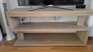 Mesa TV madera clara