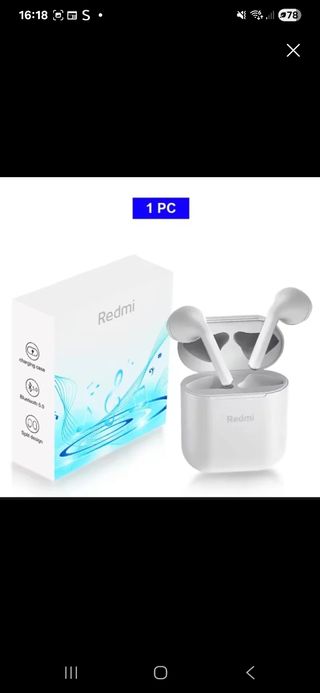 Auriculares Redmi LP11 TWS Bluetooth 5.0