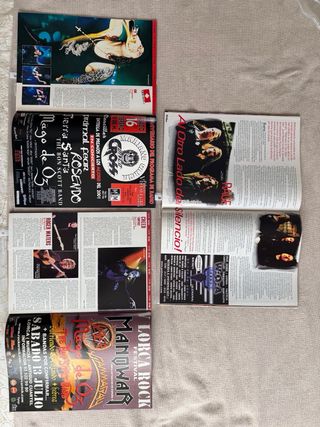 Lote de revistas Metal Hammer