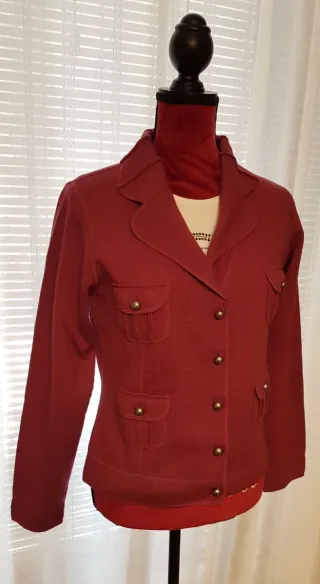 Chaqueta Lana Bolsillos