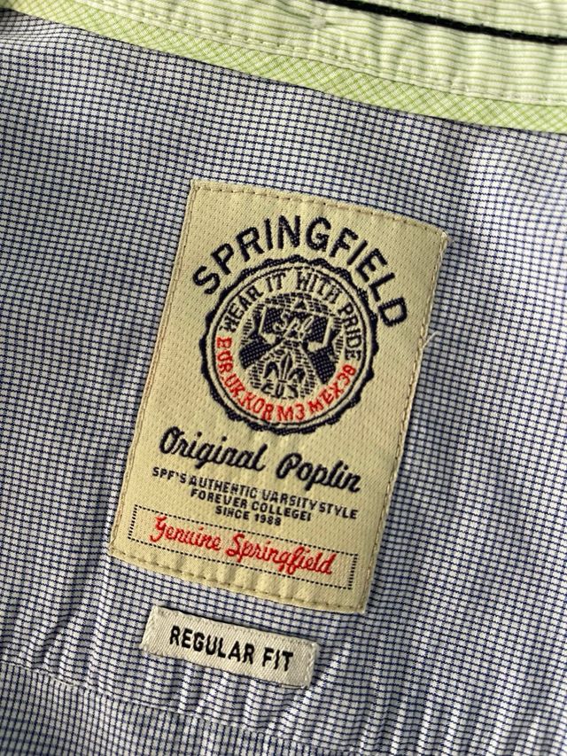 Camisa Springfield Hombre Talla M