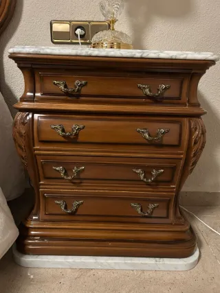 Dormitorio de matrimonio completo clásico