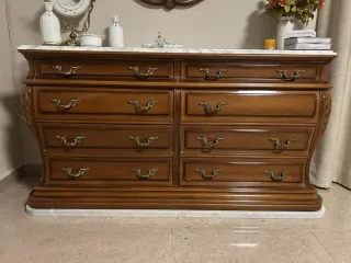 Dormitorio de matrimonio completo clásico