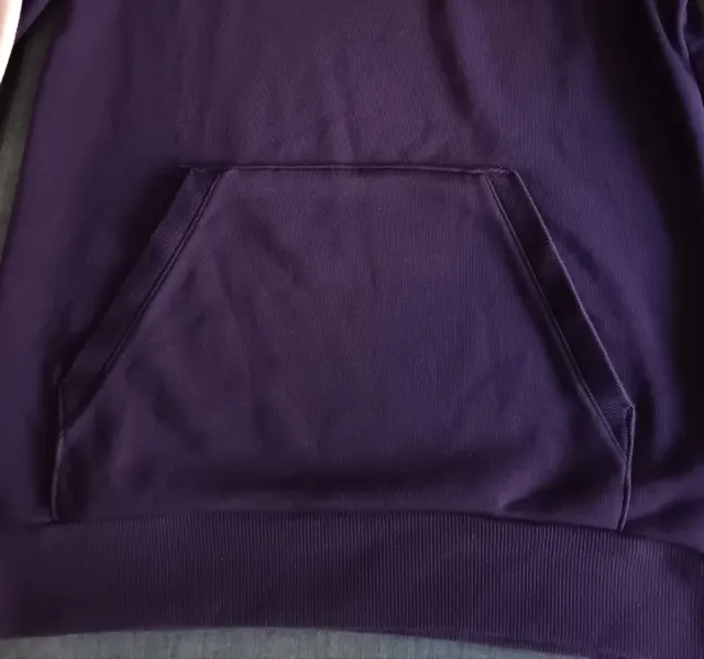 Sudadera con capucha, Puma, Talla S. Azul.