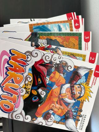 colección Naruto, manga 9 libros