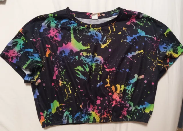 Camiseta estampada multicolor 11-12 años