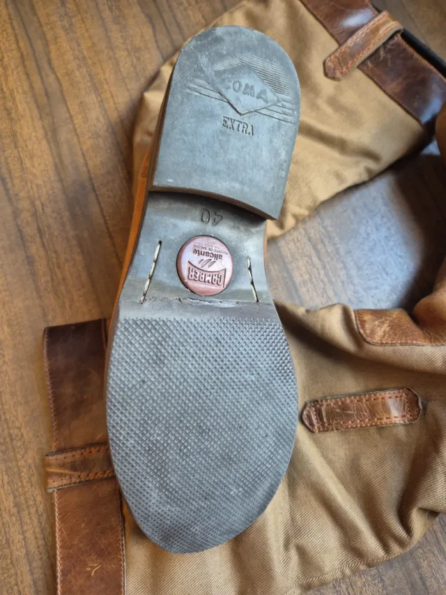 Botas Camper Piel y Tela Mujer Talla 40