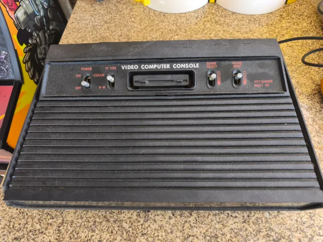 Atari Video Computer Console Preto