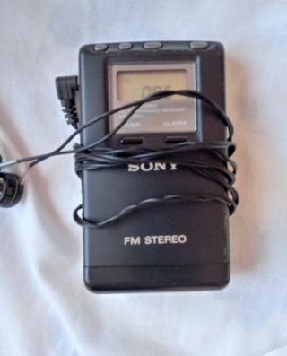 Radio Sony FM Stereo Portátil