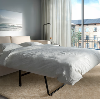 Sofá Cama Ikea 3 Plazas Azul