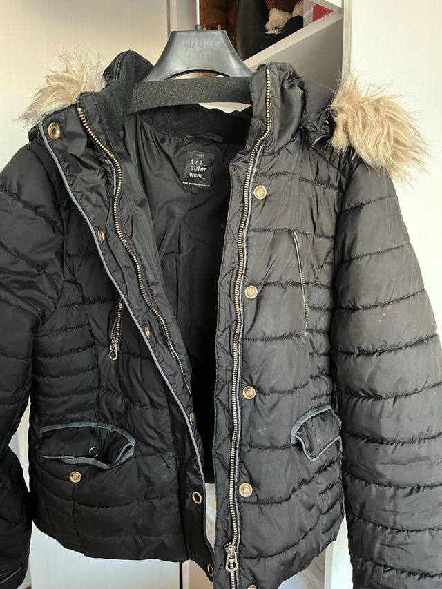 Cazadora Zara con capucha